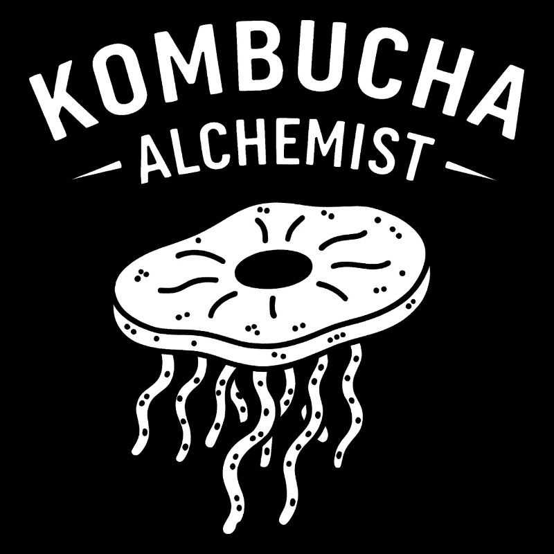 Minimalist Kombucha Alchemist Fermentation Probioti
