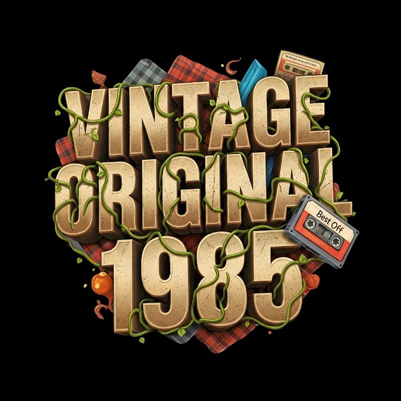 Vintage Original 1985 Rétro
