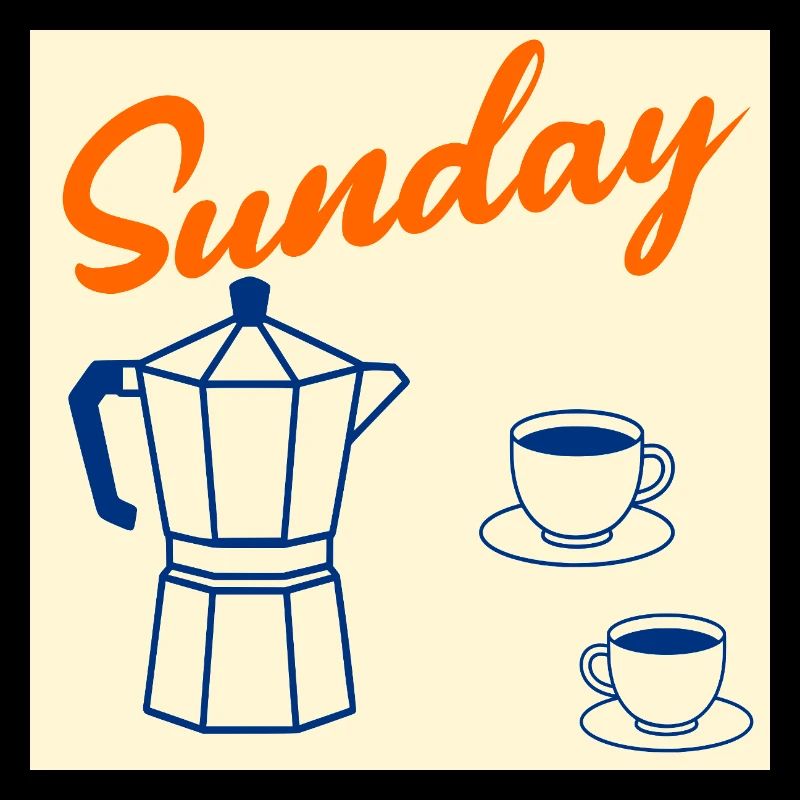 Sunday Coffee Couple