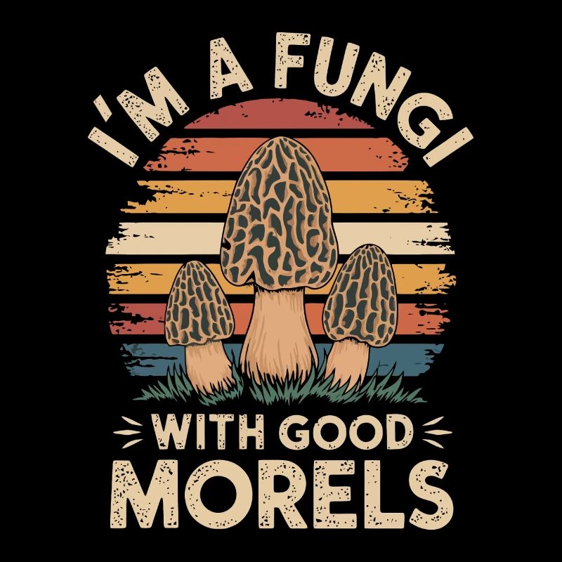 Je suis un champignon avec de bonnes morilles.