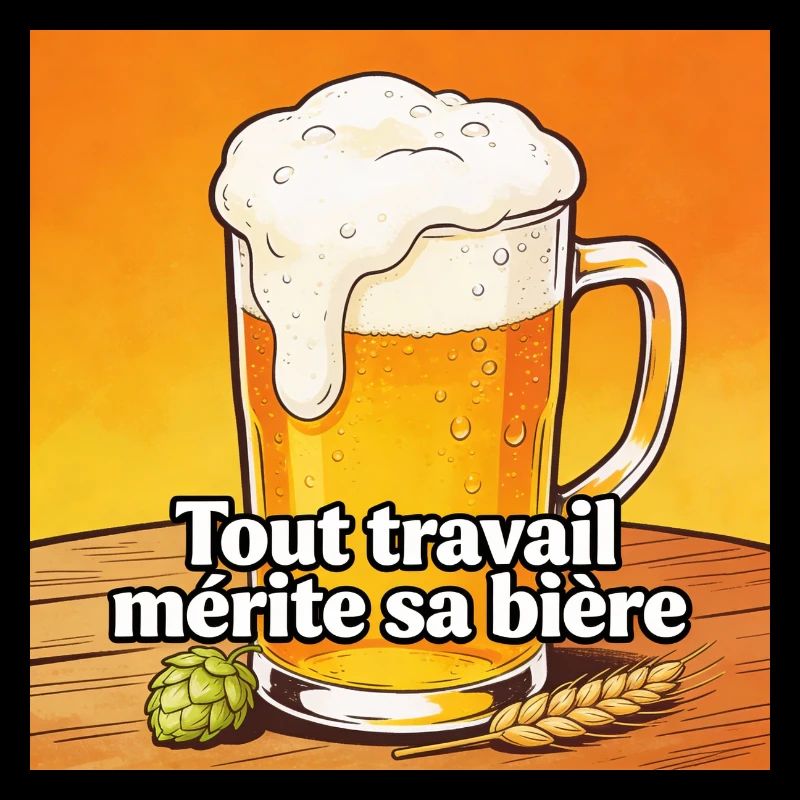 Jeder Job verdient sein Bier