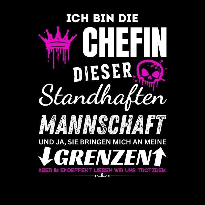 Chefin der Standhaften Mannschaft Chefin Geschenke