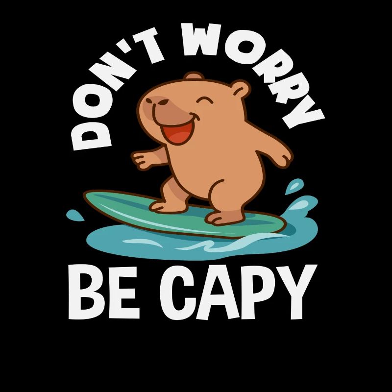 Capybaras Niedlich Lustig Tier