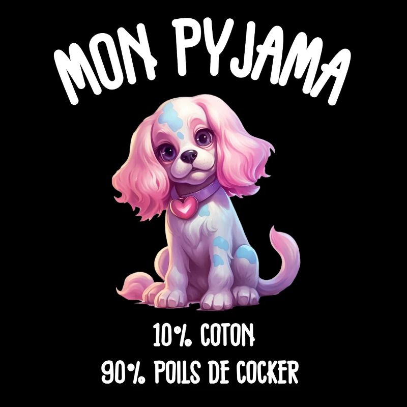 Funny Cocker Spaniel Dog Pajamas