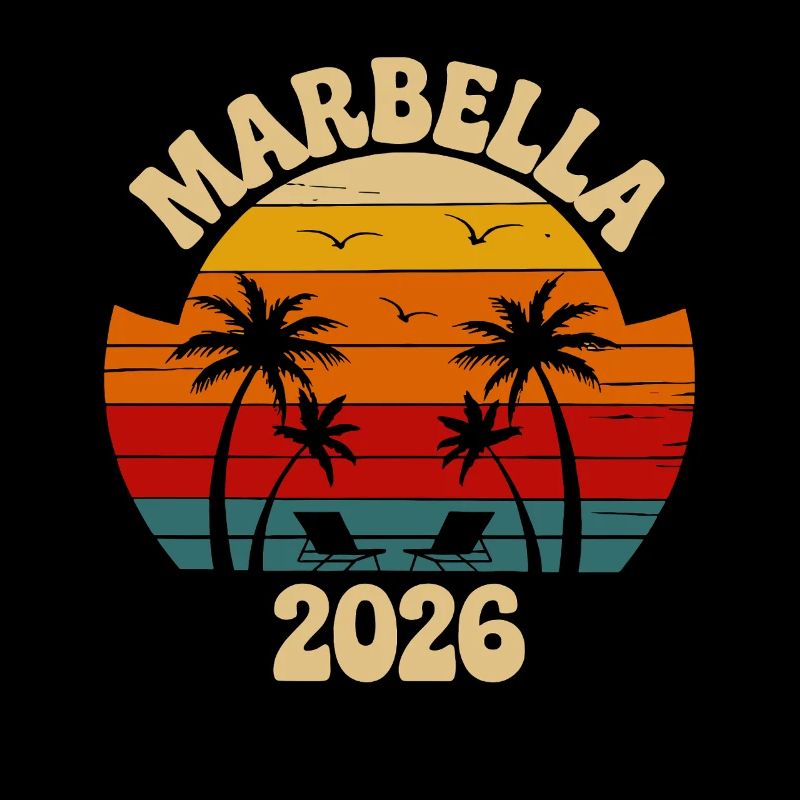 Marbella 2026 Sunset Palm Trees