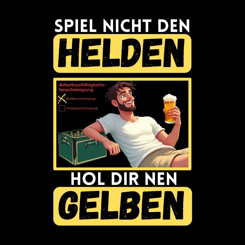 Spiel Nicht Den Helden Hol Dir Nen Gelben