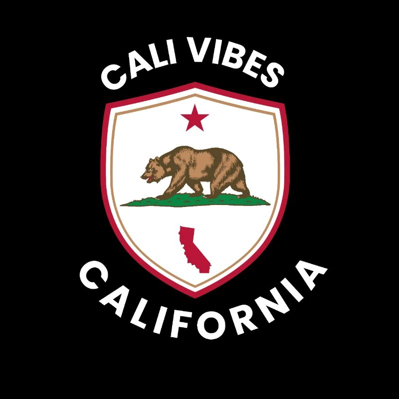 Cali Vibes California Shield