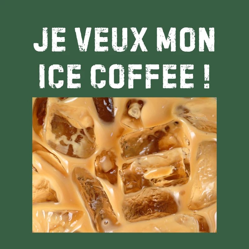 Ich möchte meinen Eiskaffee-Espresso-Latte-Humor