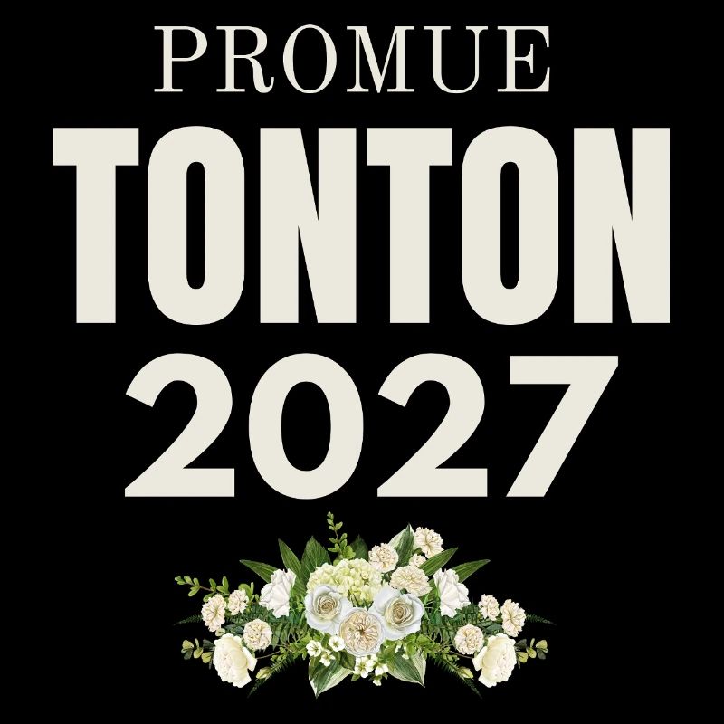 Tonton 2027 — Floral Typography