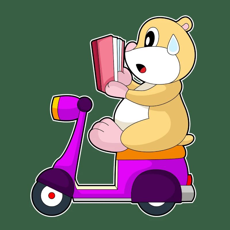 Hamster Motorroller