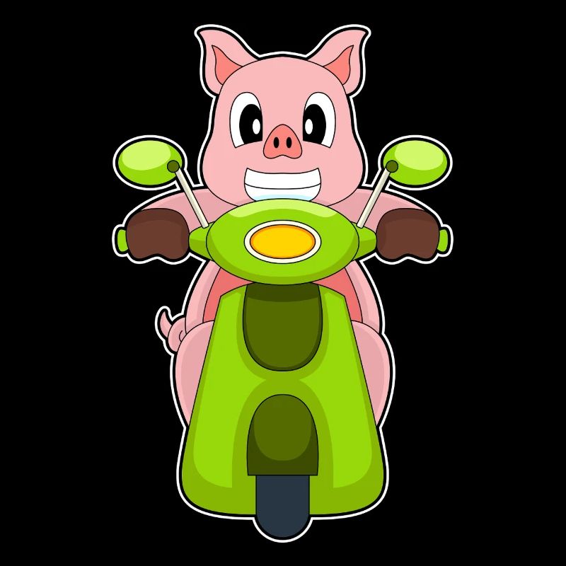 Trottinette Cochon