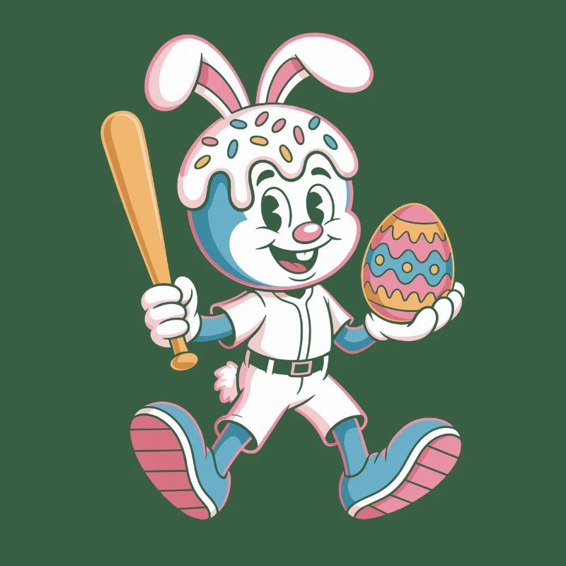 Hoppelhase with Easter egg