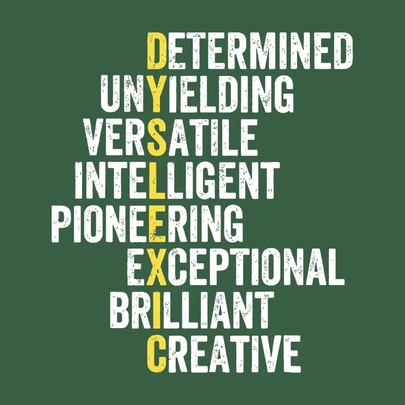 Pile d’adjectifs d’accent jaune