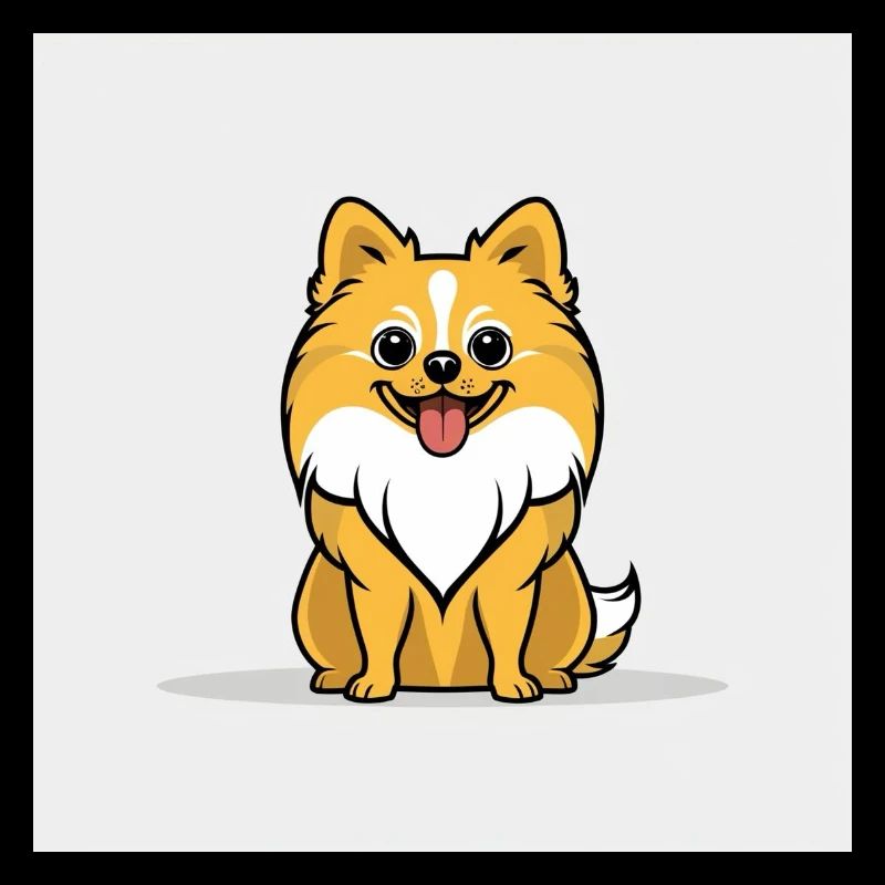 Cuddly Cartoon Dog