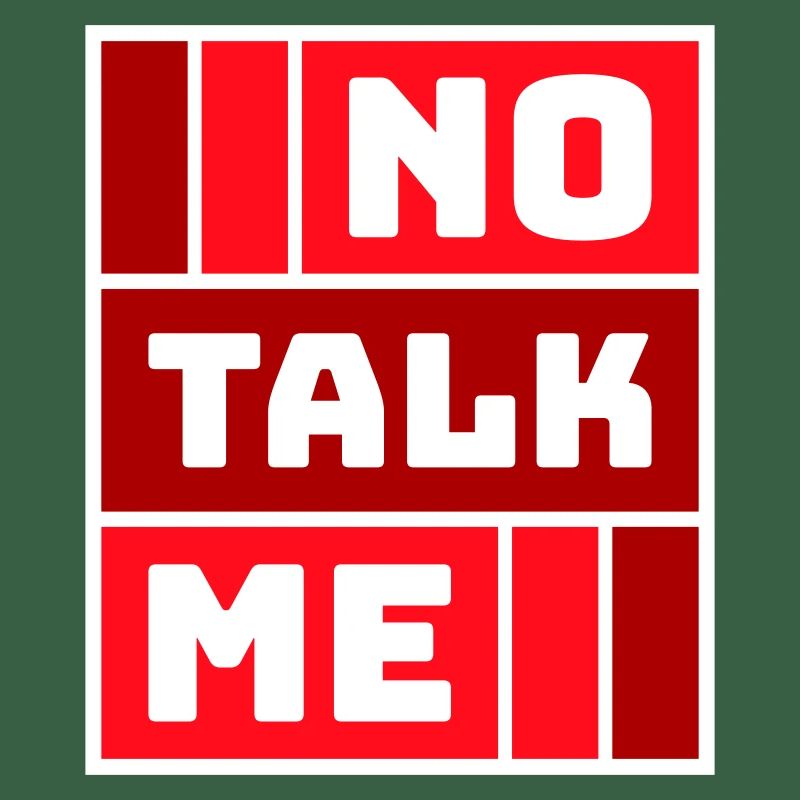 Pas de discours introverti antisocial drôle