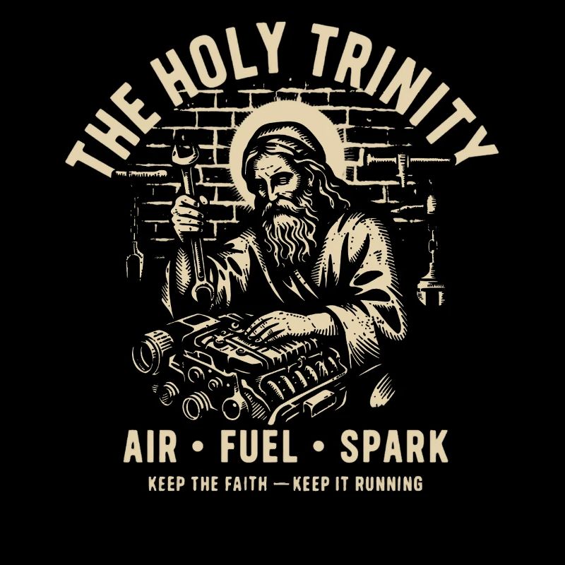 Étincelle de carburant d’air de la Sainte-Trinité