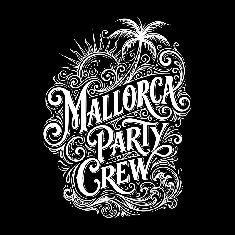 Mallorca Party Crew Spruch Malle