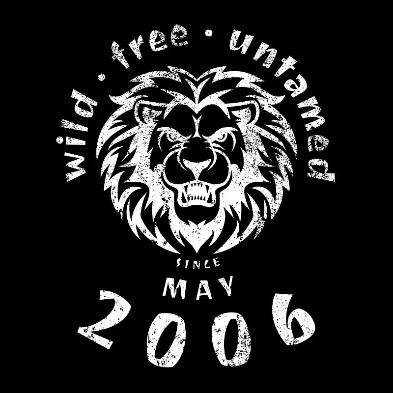 20. Geburtstag Sauvage, libre et indompté depuis 05/2006