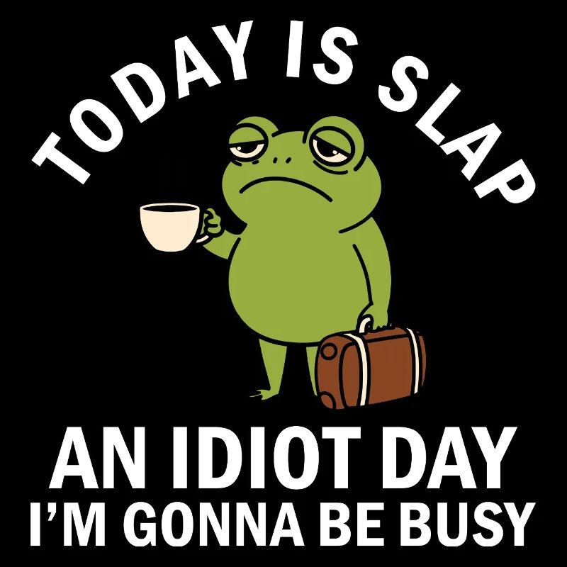 Today Is Slap an Idiot Day