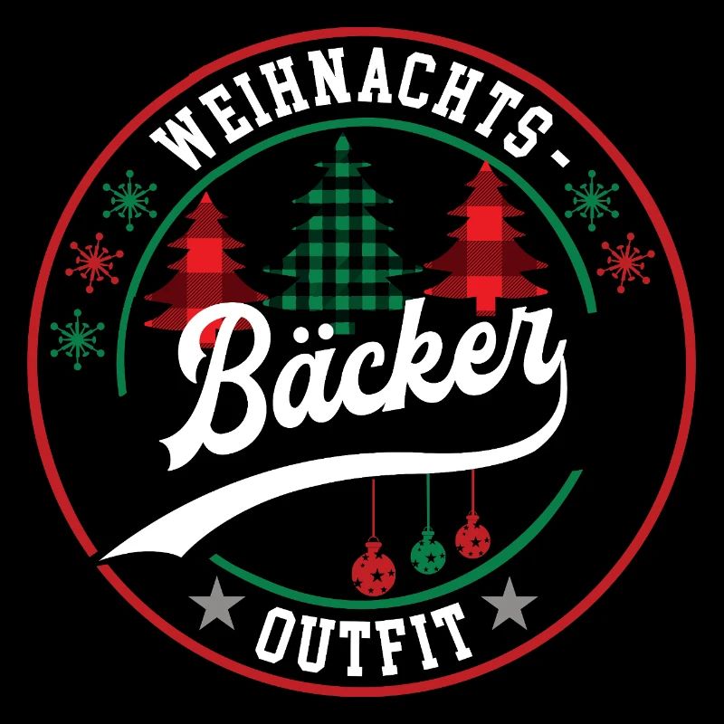 Bäcker Weihnachten Bäckermeister Bäckerei Baecker