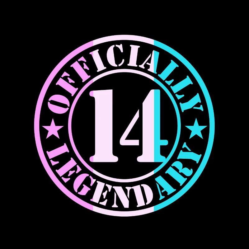 14. Geburtstag Junge Mädchen Legende Level 14