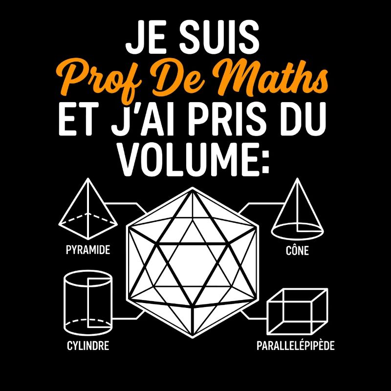 Prof de Maths Volume Humour