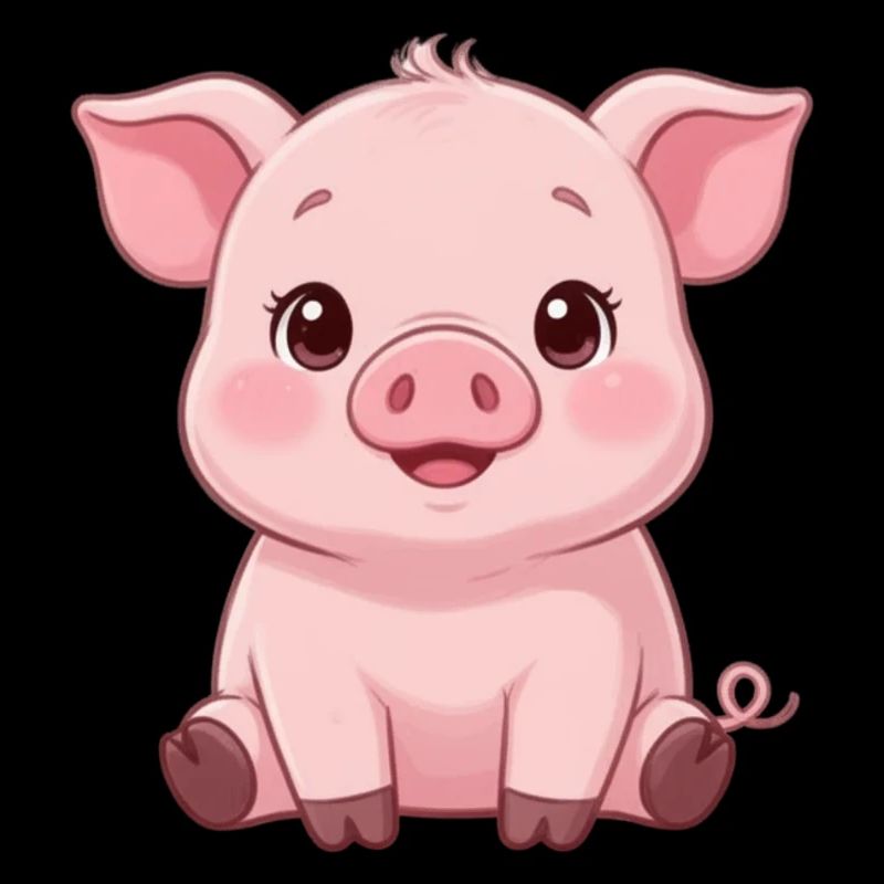 cadeau cochon mignon