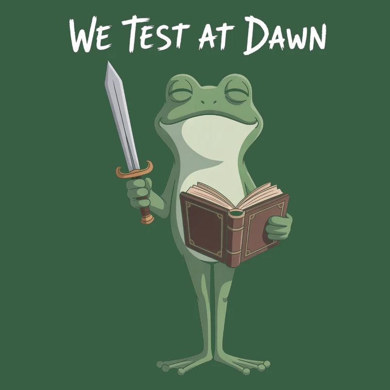 Dawn Test Frog Knight