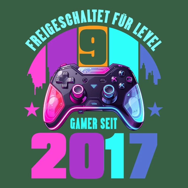 9. Geburtstag Junge Mädchen