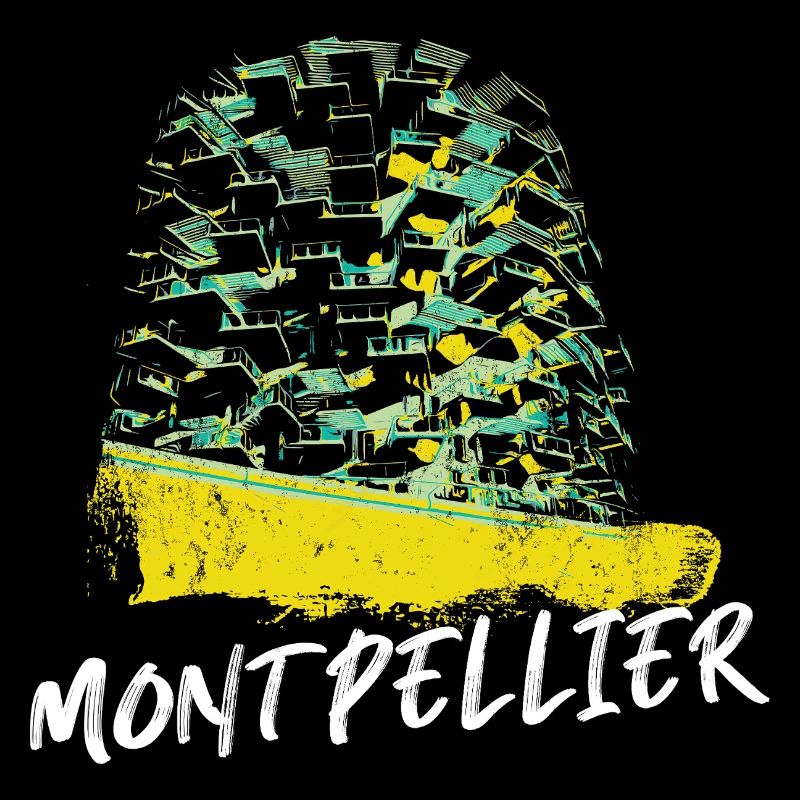 Montpellier Dynamic Colours in Architecture
