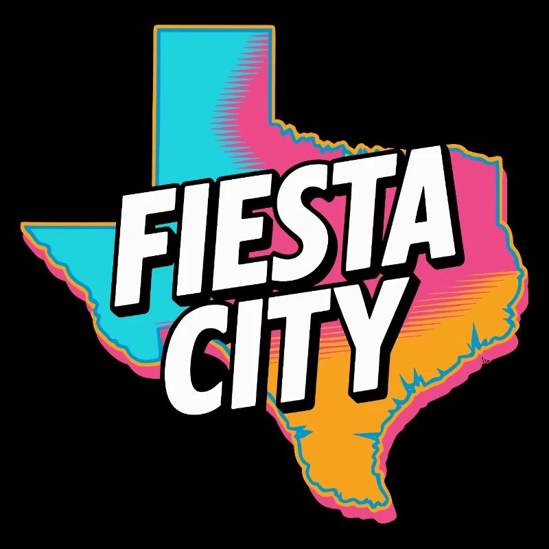 Fiesta City Neon Texas