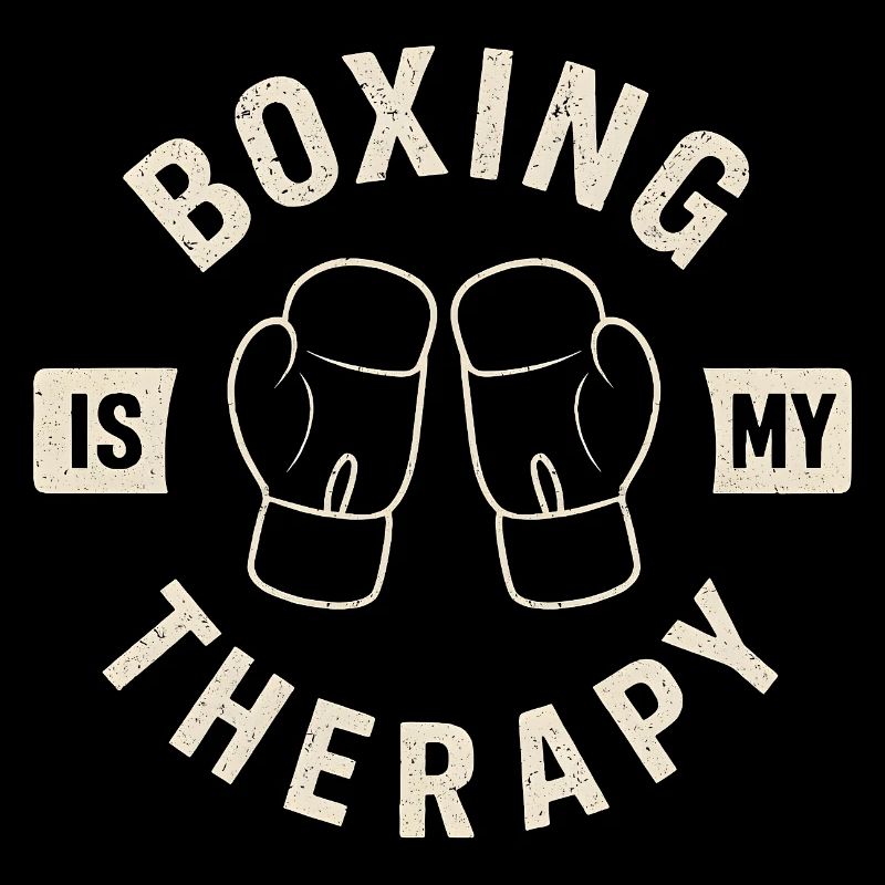 Boxing Therapy Retro Boxhandschuhe Design