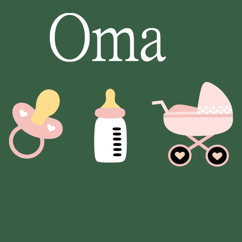 Oma 2023 Geburt Mädchen Vorlage personalisierbar