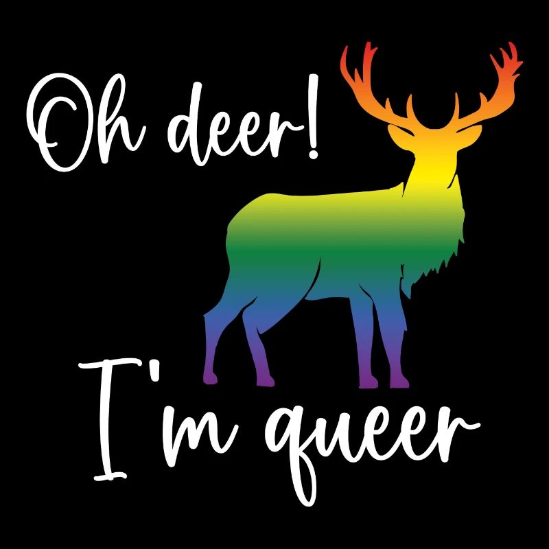 Pride Month LGBTQ - Oh Hirsch, ich bin queer!