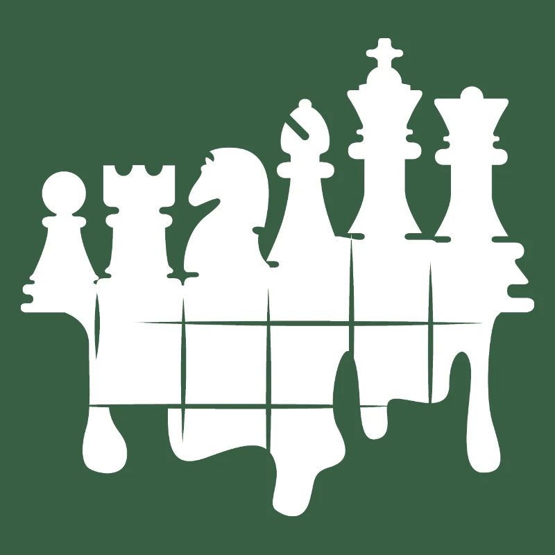 Chess Graffiti Chess Set Figures Knight Logo