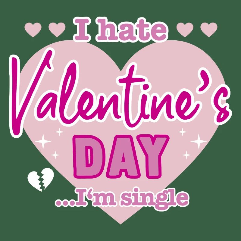 I hate valentine`s day