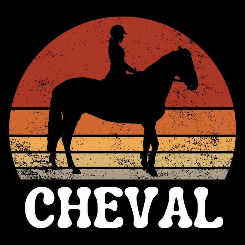 Cavaliere Silhouette Vintage Rétro