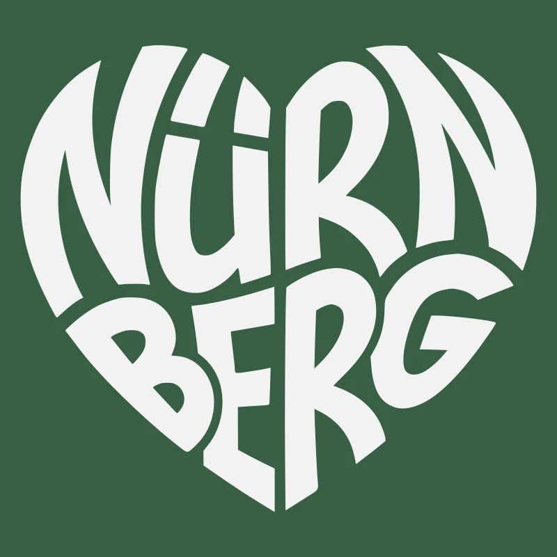 Nuremberg Heart Lettering