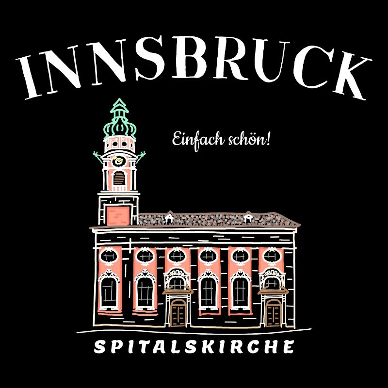 Innsbruck Autriche, tout simplement beau dessin