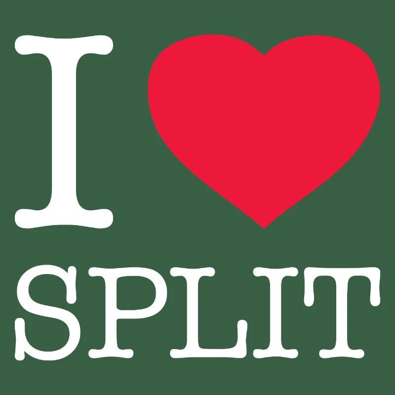 I LOVE SPLIT Croatia Kroatien