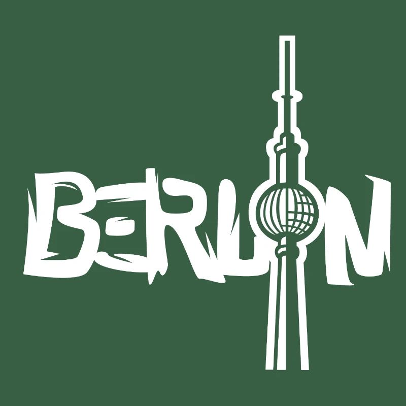Graffiti Berlin - Berlin TV Tower