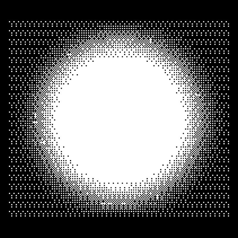 Cercle de Dotburst Halo