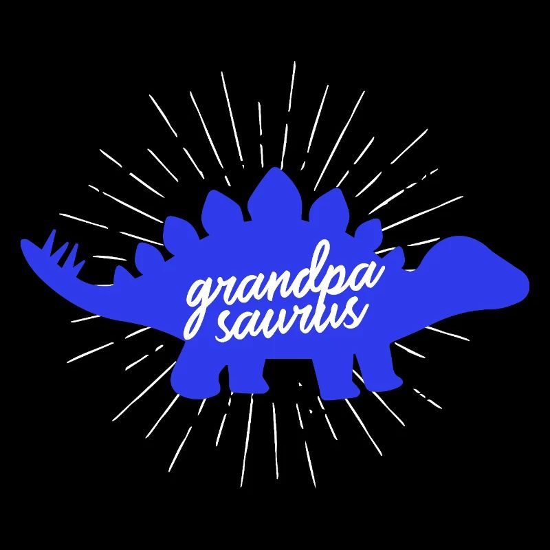 Grandpasaurus Stegosaurus Dinosaurier-Opa
