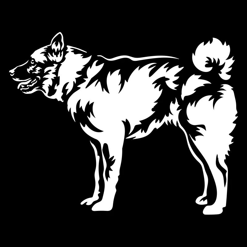 Norwegian Elkhound "Black Edition"