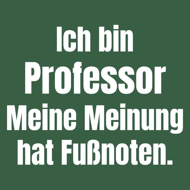 Je suis le professeur Mon avis