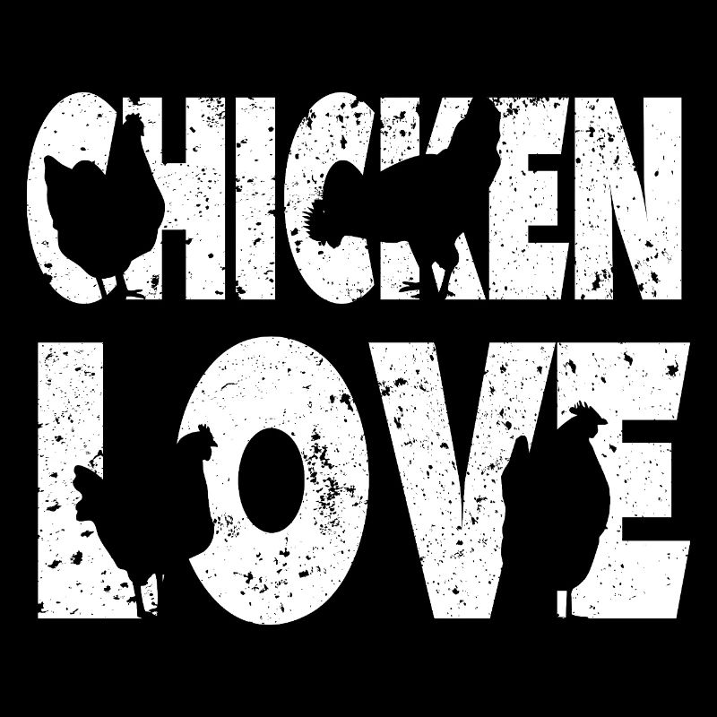 Fans de poulet - Coq - Coq - Poulet fleur - Bio