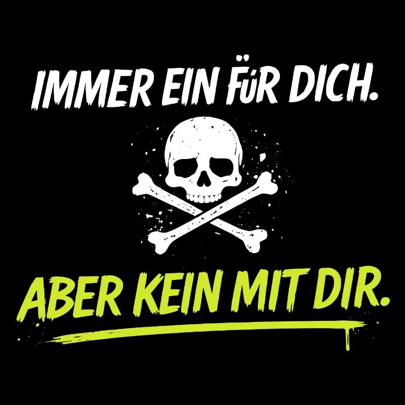 Neon Schädelkreuz mit Spruch