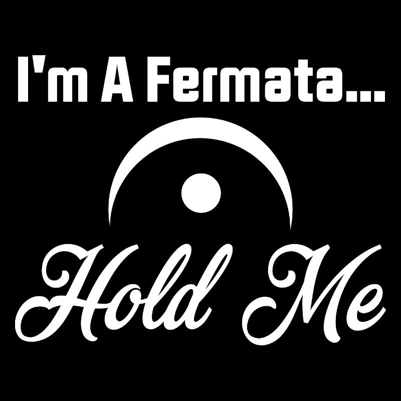 Fermata Hold Me Design typographique