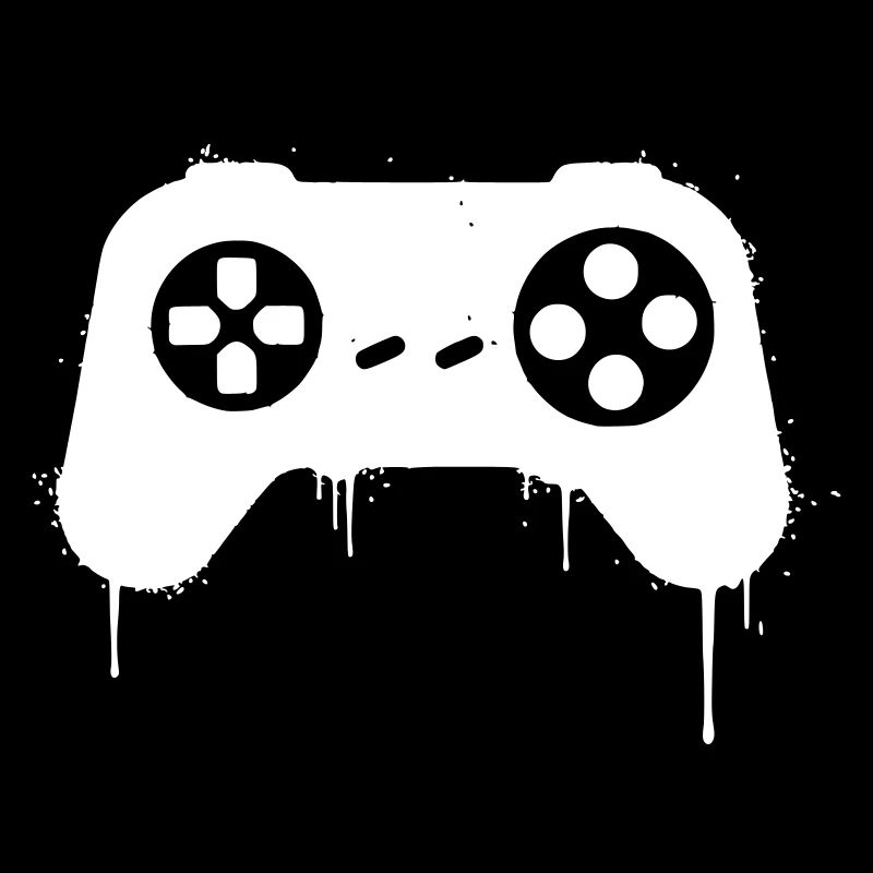 Gamepad Graffiti Tropfen