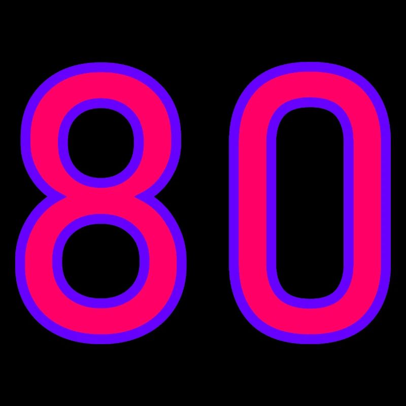 80. 80 YEARS. 80th ANNIVERSARY. 80 YEARS ANNIVERSARY.